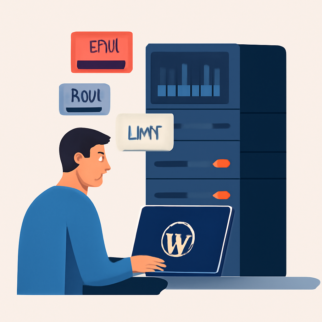 Хостинг для WordPress: CPU, RAM и лимиты без ошибок